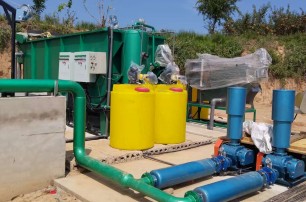 陜西旭鵬旬鴨農(nóng)業(yè)制品溶氣氣浮機(jī)廢水處理成套設(shè)備